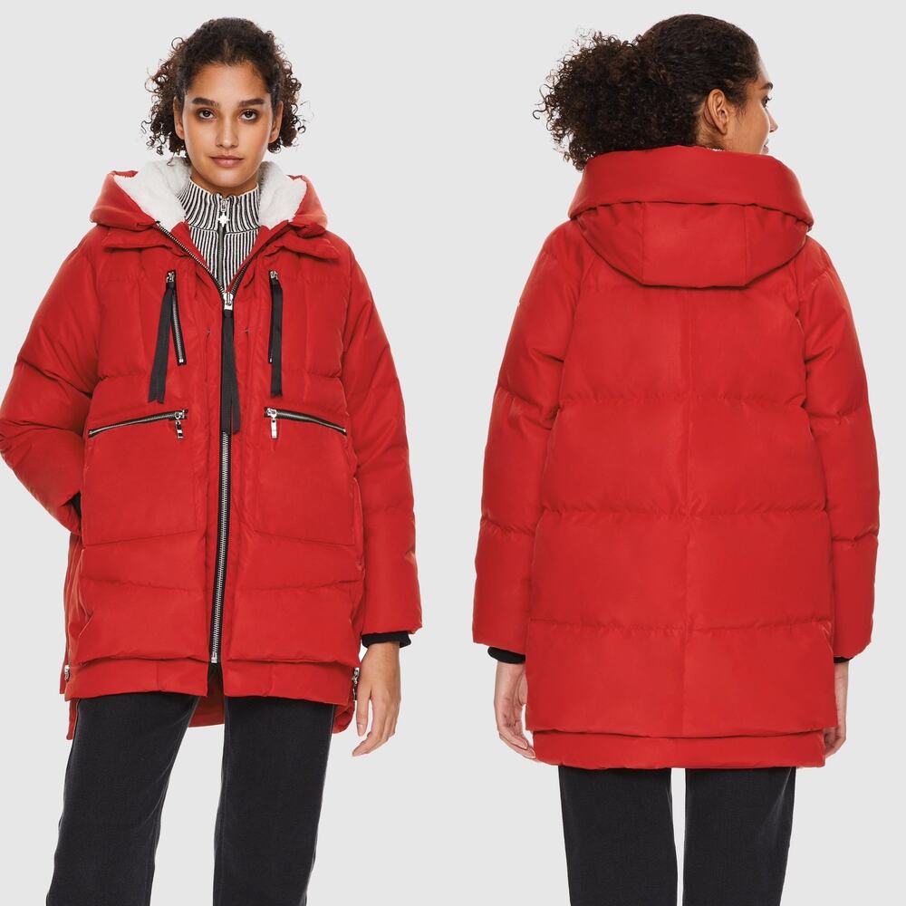 Orolay Red 092 Universe Thickened Down Jacket